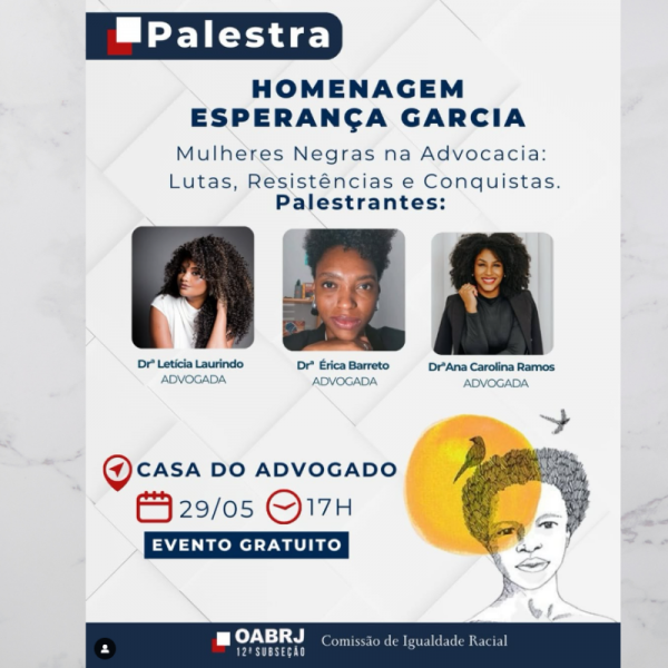 HOMENAGEM ESPERANÇA GARCIA