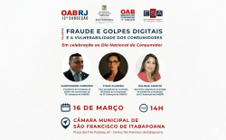 OAB/Campos/RJ promove palestra sobre Fraudes e Golpes Digitais em São Francisco de Itabapoana